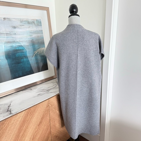 Akemi + Kin Long Felted Oversized Vest, one size - Picture 2 of 14